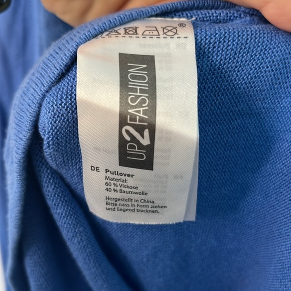 Blue sweater size M - Picture 5 of 5